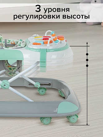 Ходунки Pituso Веселая ферма Mint/Grey Мятный/серый W1122PB8-Mint/Grey купить — фото 22