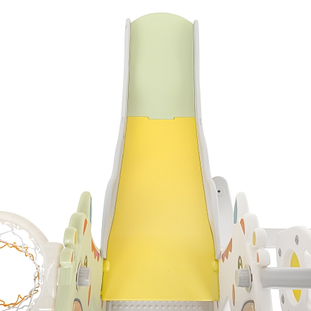 Горка-Комплекс Pituso Жирафик (горка,качели,баскет.кольцо) Colorful/Цветной UN-DW08 купить — фото 5