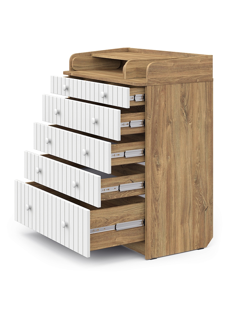 Комод Pituso раскладной VESTA (5 ящ) купить — фото 7