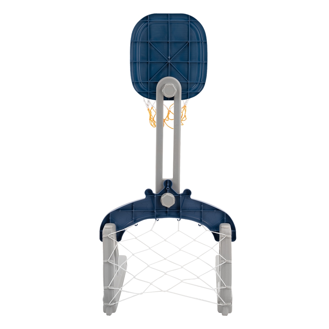 Стойка баскетбольная Pituso Ракета (с кольцебросом,футб.воротами) L-HJLQJ02-blue купить — фото 4