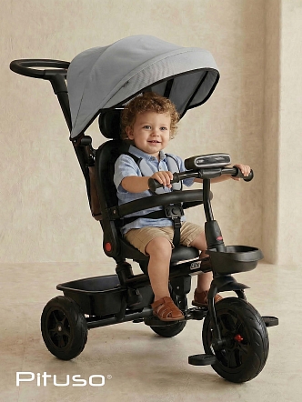 Велосипед Pituso трехколесный Elite  10"/8" JY-T07B-25 купить — фото 28