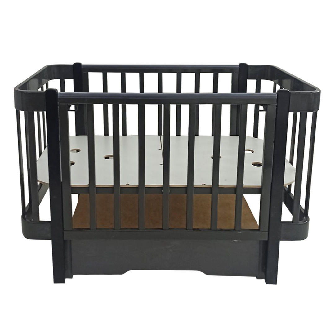 Кровать Pituso Olivia + маятник/ящик/автостенка/колесо 120*60 см Pit-103 купить — фото 1