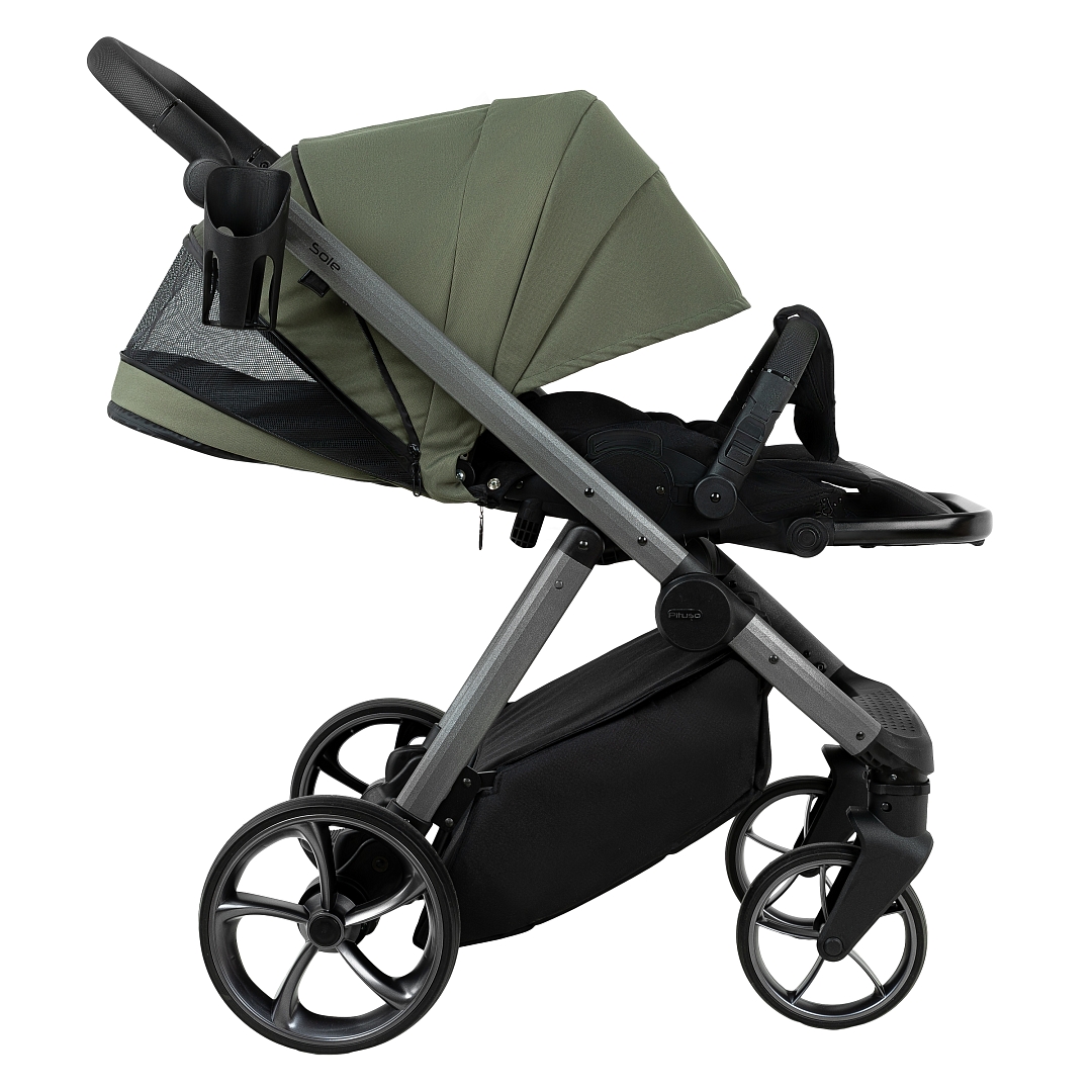 Коляска Pituso 2 в1 Sole короб + прогулка PMPT купить — фото 11