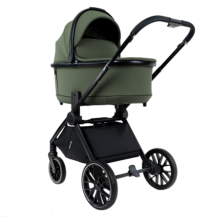 Коляска 2 в1  Pituso Mayla Plus короб+прогулка Deep Green/Black MPLS/555-Deep Green