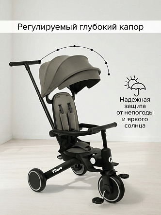 Велосипед трехколесный Pituso Leve Pro складной c сумкой T8 PLUS купить — фото 20