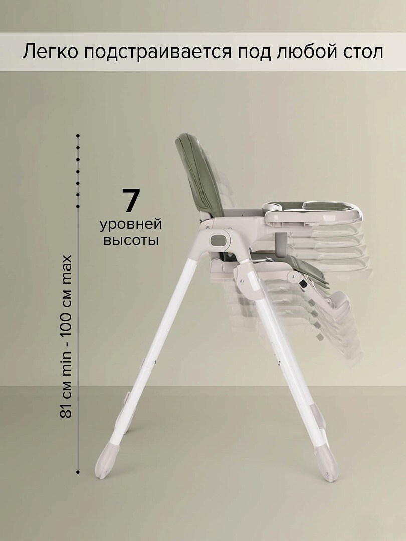 Стул для кормления Pituso Olimp ECO-кожа вкладыш C1N купить — фото 13