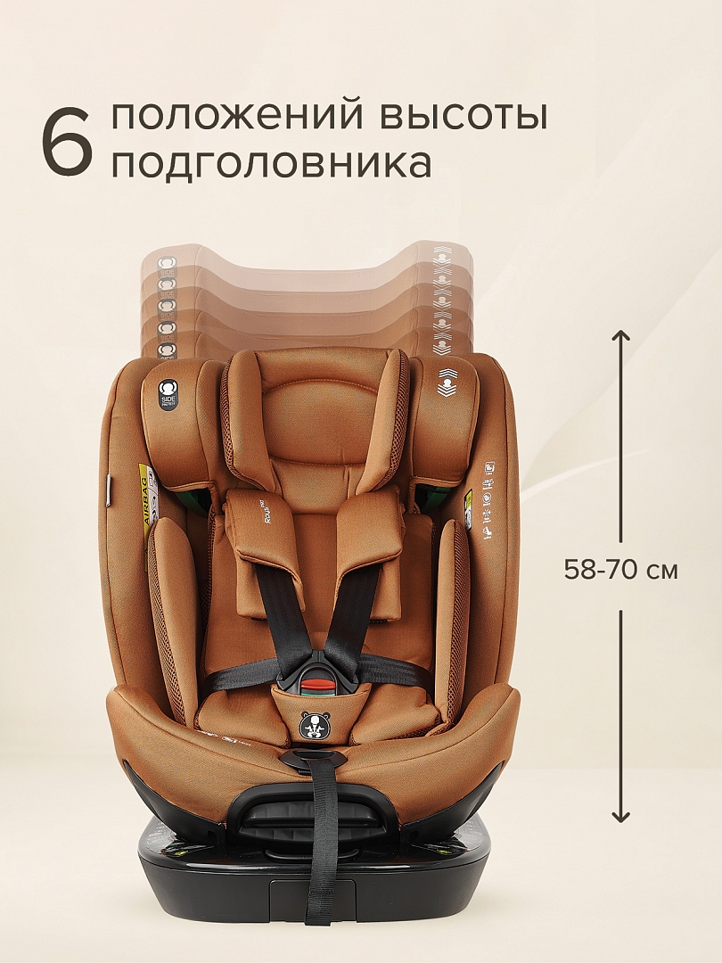 Удерживающее устройство Pituso для детей 0-36 кг Roys PRO i-Size BW25-PRO купить — фото 25