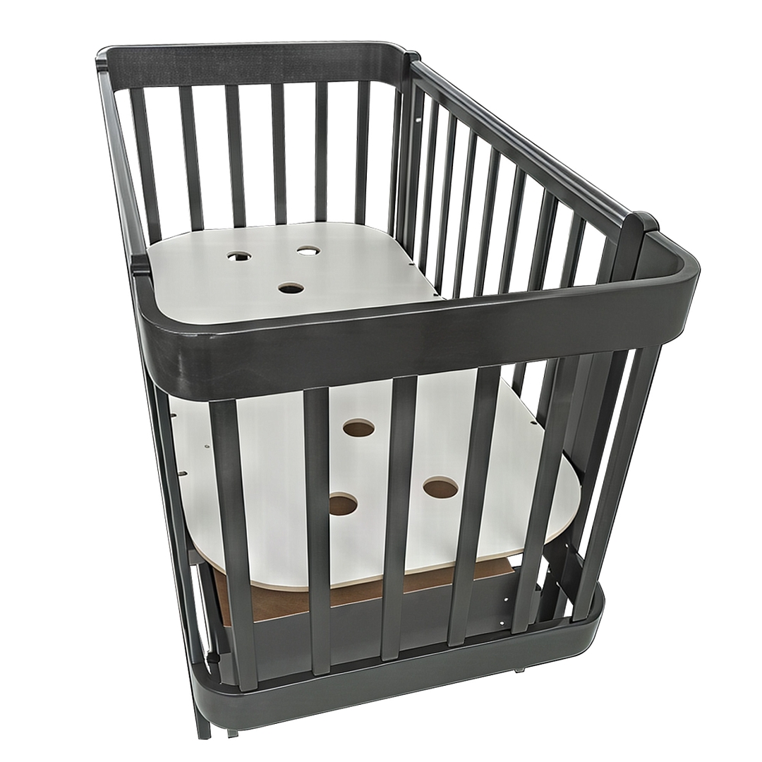 Кровать Pituso Olivia + маятник/ящик/автостенка/колесо 120*60 см Pit-103 купить — фото 4