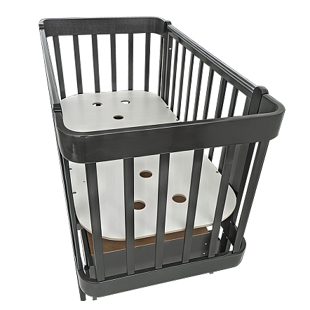 Кровать Pituso Olivia + маятник/ящик/автостенка/колесо 120*60 см Pit-103 купить — фото 4