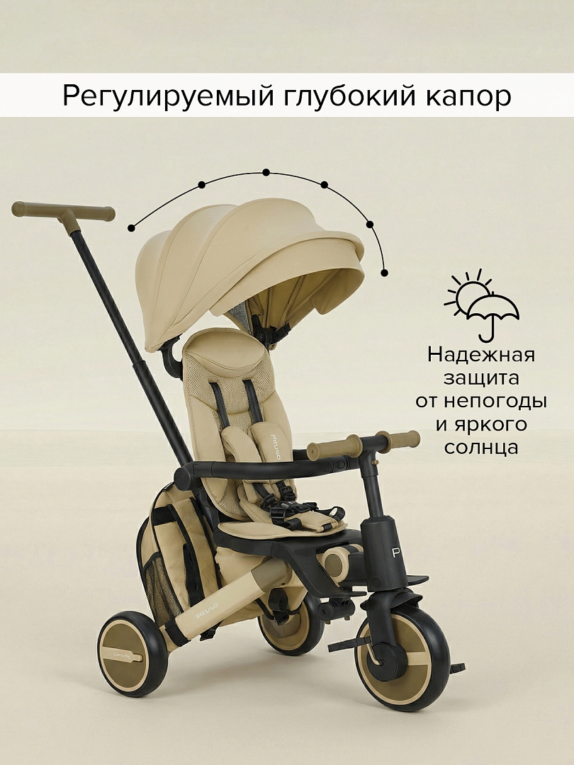 Велосипед Pituso трехколесный Leve Pro складной/сумка T8 PLUS купить — фото 27