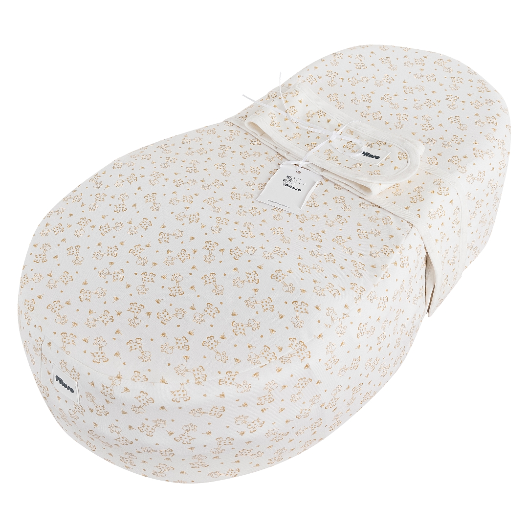 Кокон-матрасик Pituso принт КН3/19 купить — фото 1