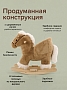 Качалка Pituso (с сиденьем) Лошадка, плюш., муз., Бежевый XL-935 купить — фото 3