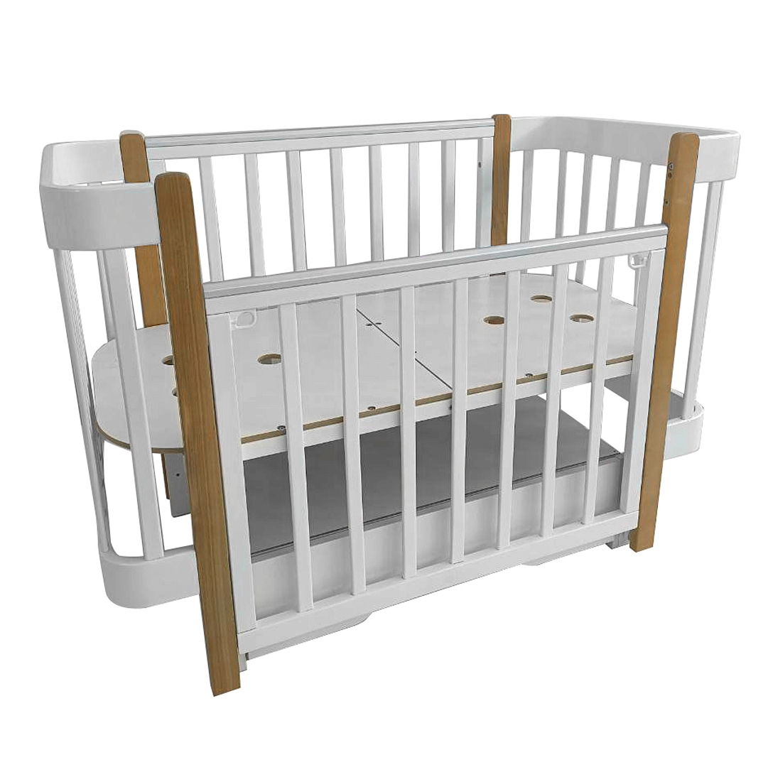 Кровать Pituso Olivia + маятник/ящик/автостенка/колесо 120*60 см Pit-103 купить — фото 7