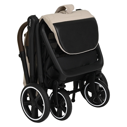 Прогулочная коляска Pituso MATRIX/чехол на ножки/PU(большие колеса) XXL купить — фото 9