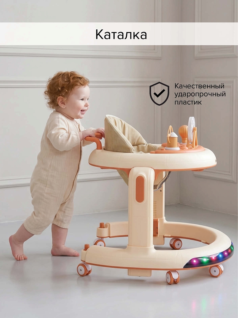 Ходунки Pituso Мельница чудес (8 силик.колес,игр.муз.панель,2стоппера) CJ-918 купить — фото 15