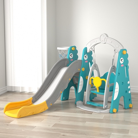 Горка-Комплекс Pituso Динозавр Green/Зеленый UN-DW36-green купить — фото 10