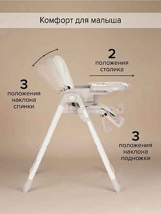 Стул для кормления Pituso Olimp ECO-кожа вкладыш C1N купить — фото 12