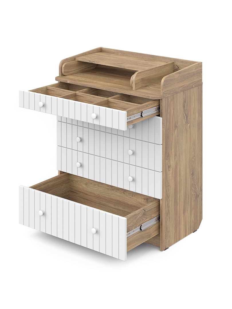 Комод Pituso раскладной VESTA (5 ящ) купить — фото 2
