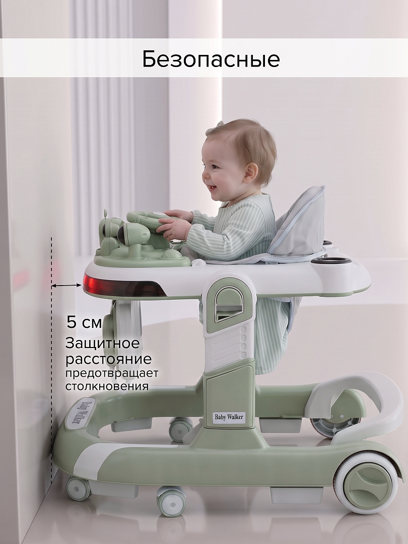 Ходунки Pituso SMART LightGreen/Св.зеленый CJ-511Q-LightGreen купить — фото 20