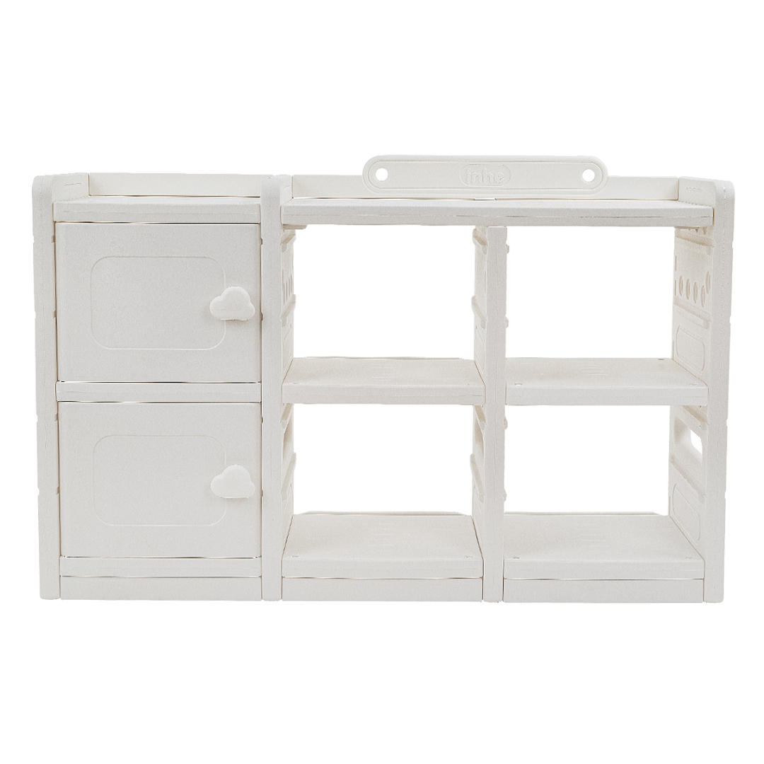 Стеллаж Pituso для игрушек с ящиками Simple Beige/Бежевый YYS806-4-beige купить — фото 10