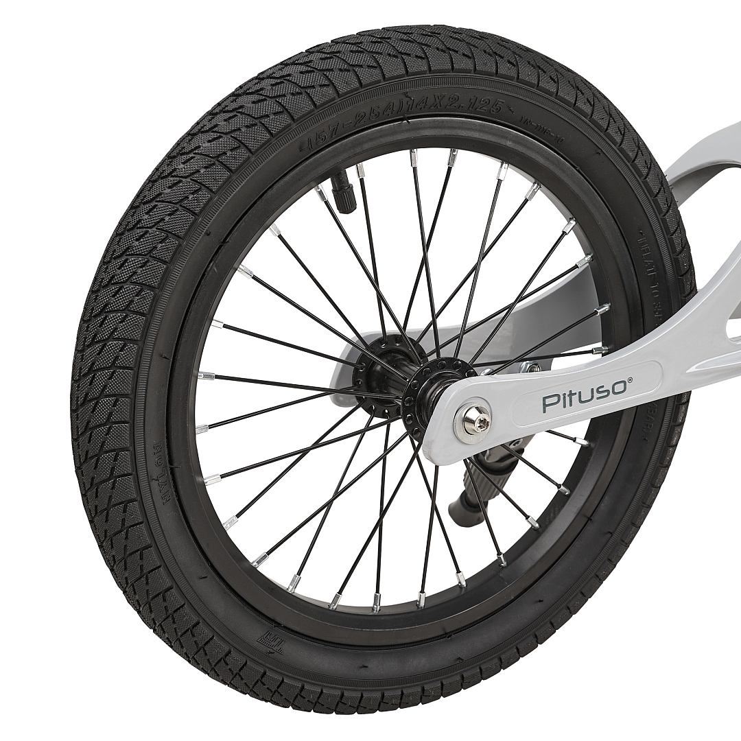 Беговел Pituso Spark,Magnesium,колеса 14",подножка MHJ1716 купить — фото 6