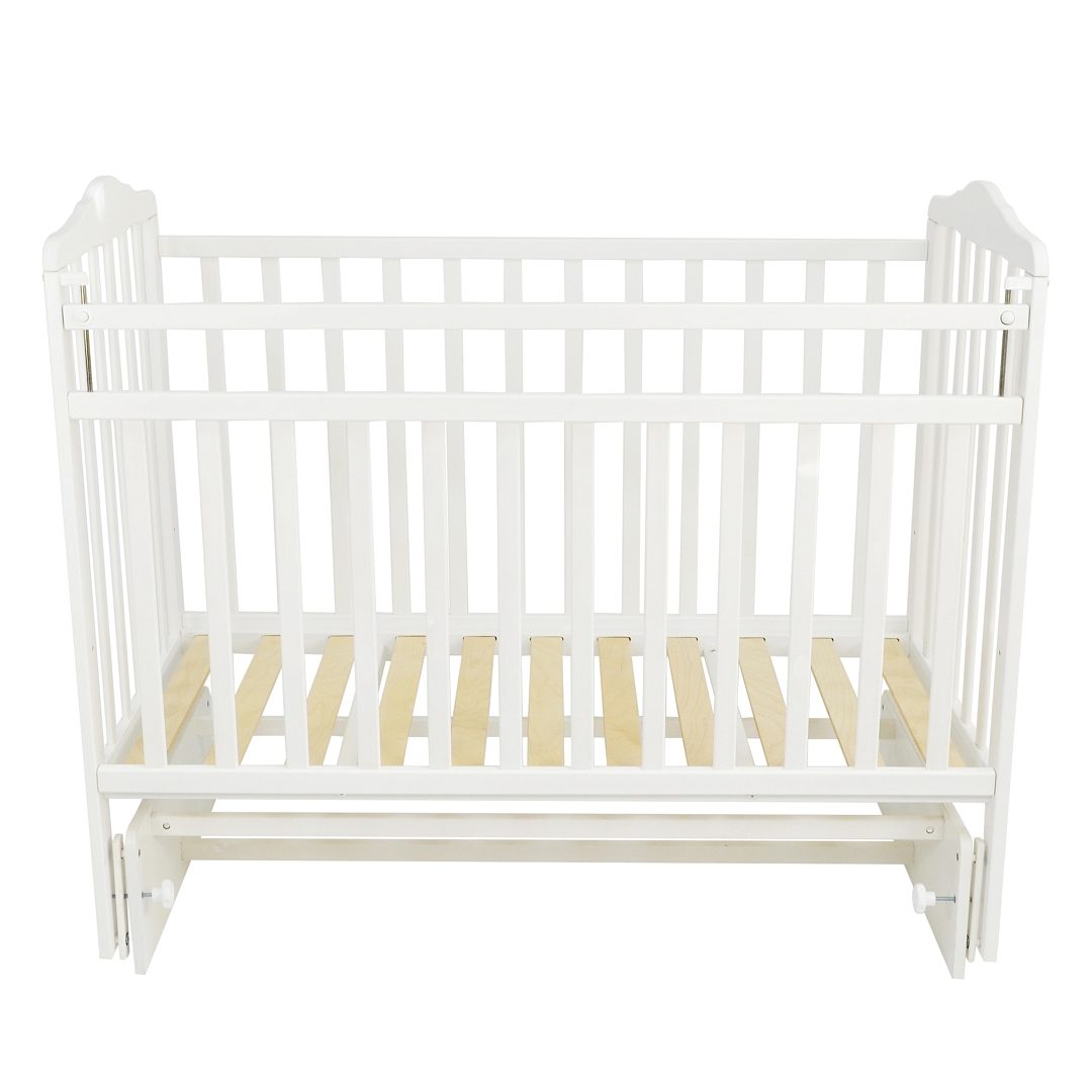 Кровать детская Pituso Marsel  маятник поперечный/накладка ПВХ Белый 3154501 купить — фото 2