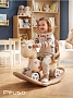 Качалка-каталка Pituso Единорог (роди/ручка,бампер,стол,муз.эл-т) Brown/Коричневый YBC-TM-009-Brown купить — фото 37