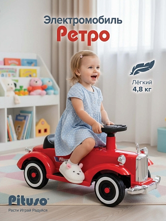Электроквадроцикл Pituso Ретро 6V/4.5Ah,20W*1 2700003-4P купить — фото 21