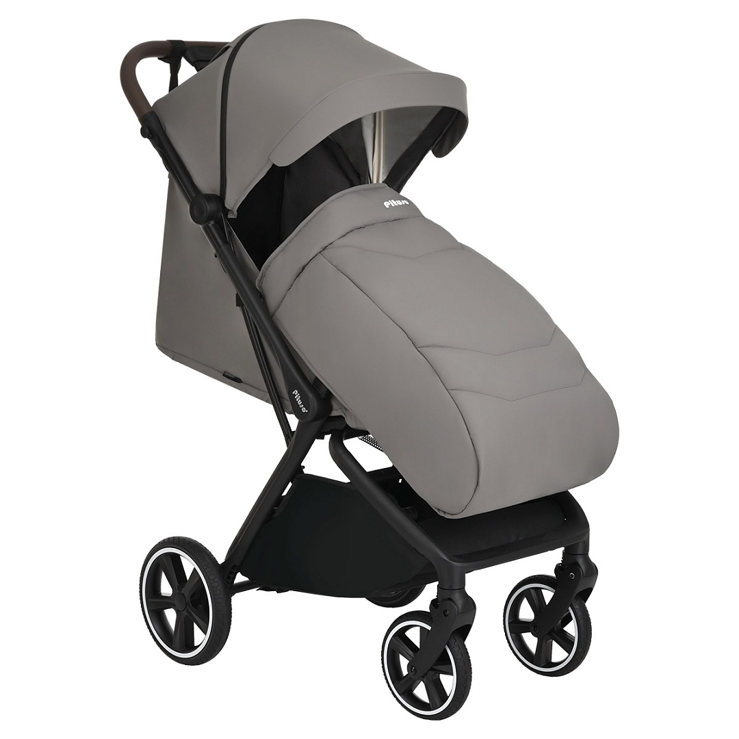 Прогулочная коляска Pituso MATRIX/чехол на ножки/PU(большие колеса) XXL купить — фото 2