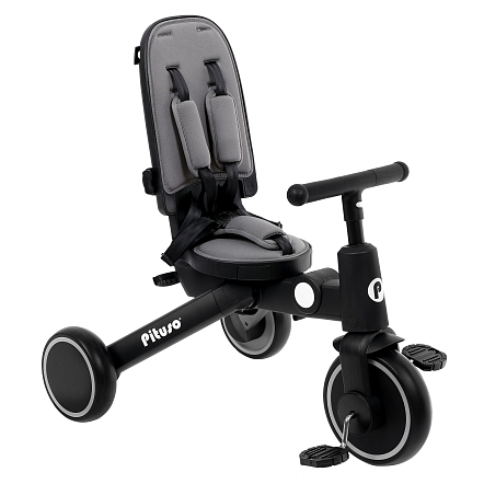 Велосипед трехколесный Pituso Leve Pro складной c сумкой T8 PLUS купить — фото 6