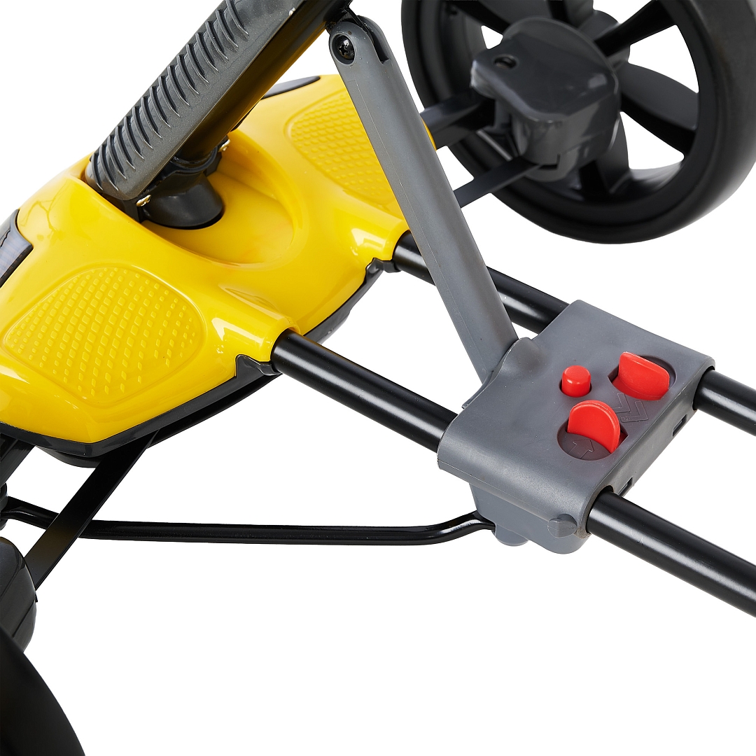 PITUSO Электромобиль (86*54*48.5 см), складной, колеса ЭВА, с ПУ, Желтый/Yellow 3010230AR-Yellow купить — фото 10