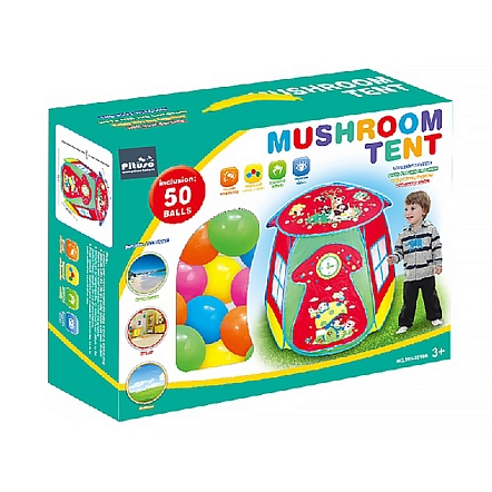 Дом + 50 шаров Pituso Грибок 995-7016B купить — фото 2