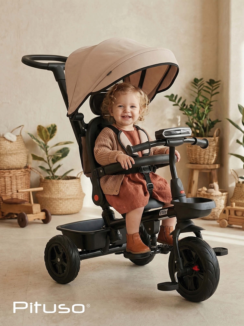 Велосипед Pituso трехколесный Elite  10"/8" JY-T07B-25 купить — фото 26