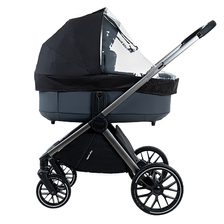 Коляска 2 в1  Pituso Mayla Plus короб+прогулка Graphite/Graphite MPLS/555-Graphite