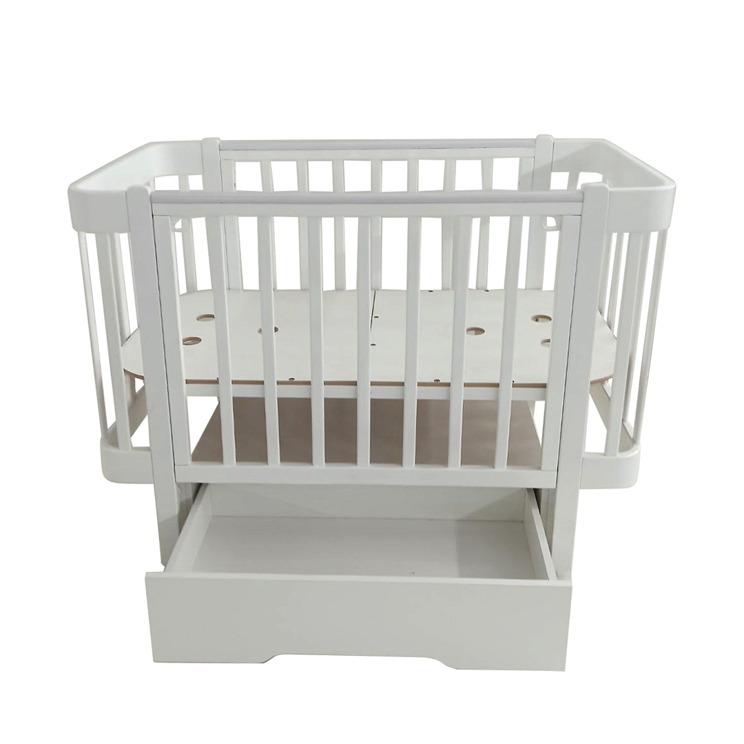 Кровать Pituso Olivia + маятник/ящик/автостенка/колесо 120*60 см Pit-103 купить — фото 4