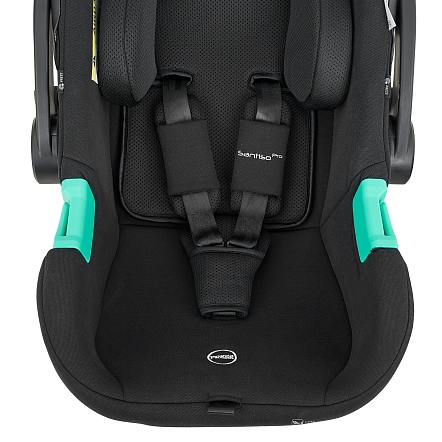 Удерживающее устройство для детей Pituso 0-13 кг Santiso Pro Black/Черный (i-Size) AY377-Black купить — фото 7