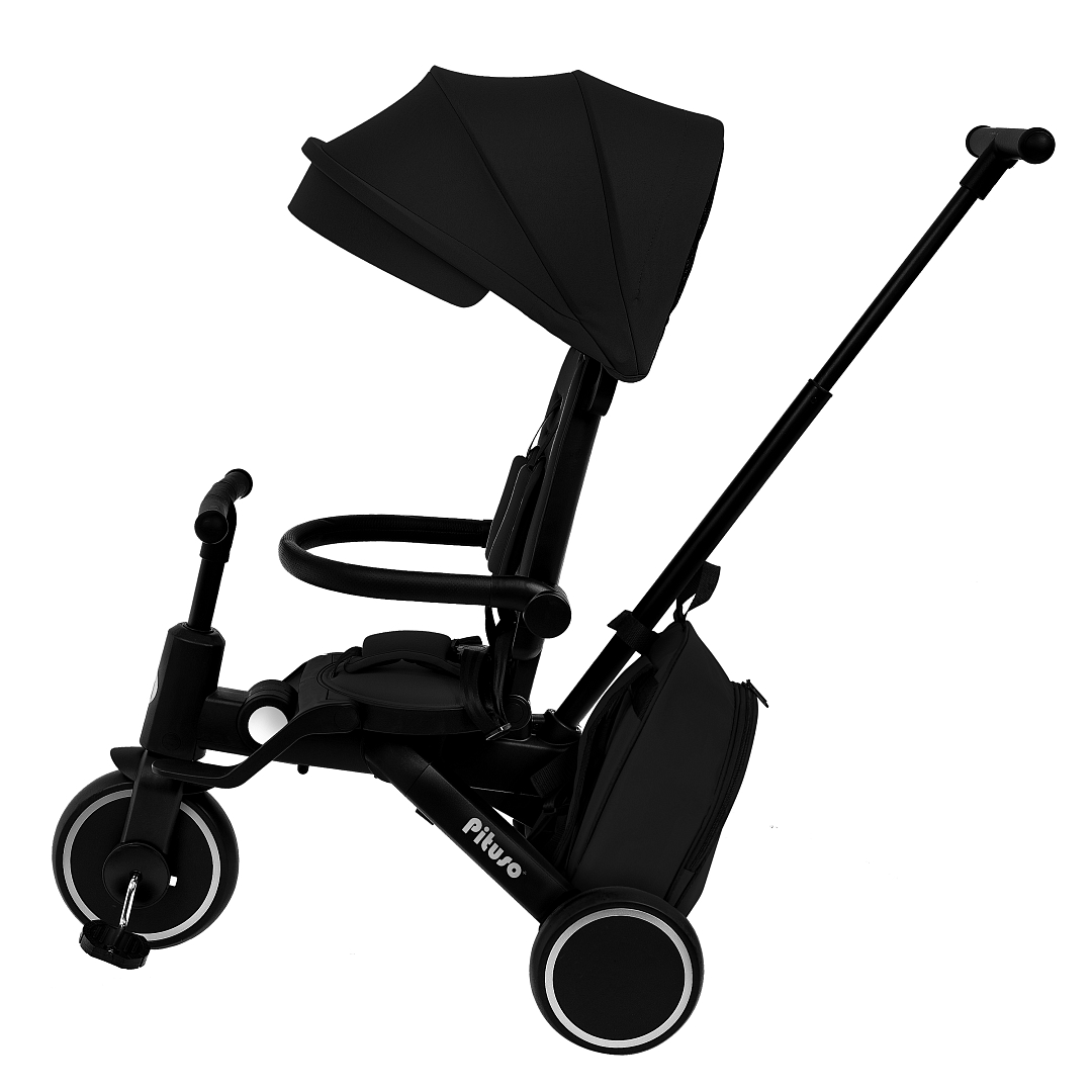 Велосипед трехколесный Pituso Leve Pro складной c сумкой T8 PLUS купить — фото 3