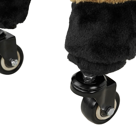 Каталка Pituso Лошадка c резин.колесами мягконаб.,муз. 57*23*60 см GS1016 купить — фото 5