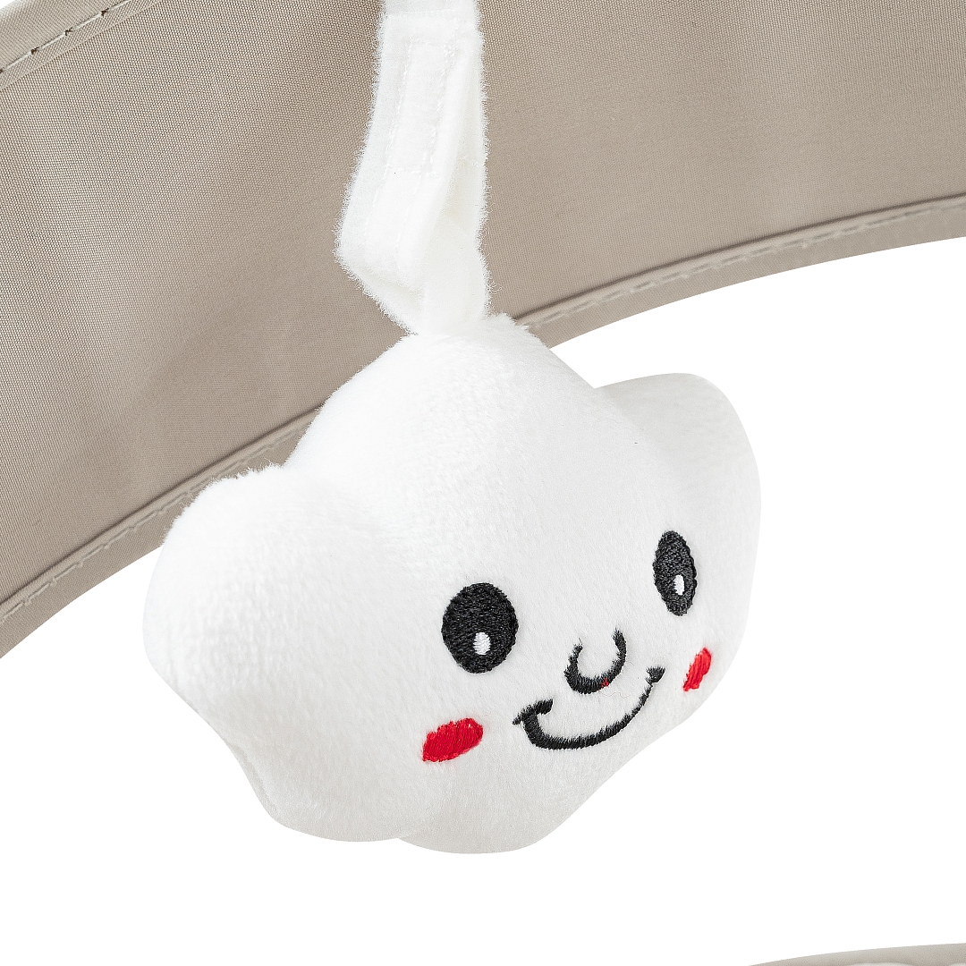 Электрокачели Pituso Rima grey/серый BY066 купить — фото 10