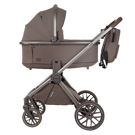 Коляска 2 в1  Pituso Mayla Plus короб+прогулка Truffle/Truffle MPLS/555-Truffle