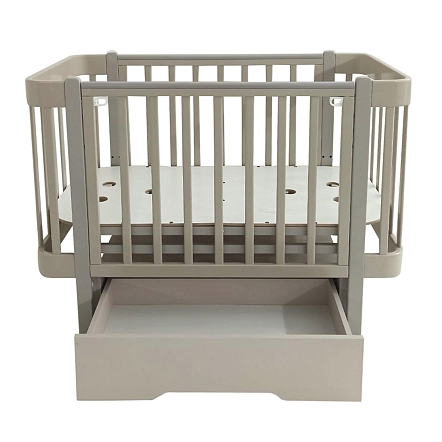 Кровать Pituso Olivia + маятник/ящик/автостенка/колесо 120*60 см Pit-103 купить — фото 2