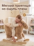 Качалка Pituso (с сиденьем) Лошадка, плюш., муз., Бежевый XL-935 купить — фото 5