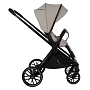 Коляска 2 в1 Pituso Mayla Plus короб+прогулка Beige/Black MPLS/555-Beige