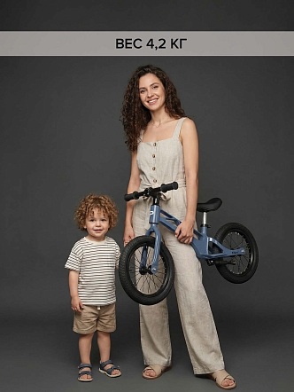 Беговел Pituso Spark,Magnesium,колеса 14",подножка MHJ1716 купить — фото 11