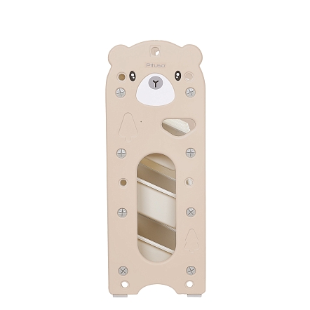 Стеллаж для игрушек с ящиками Pituso Балу,4 яруса 105*33*85 Beige/Бежевый NSNJ-0001-4-5-Beige купить — фото 2