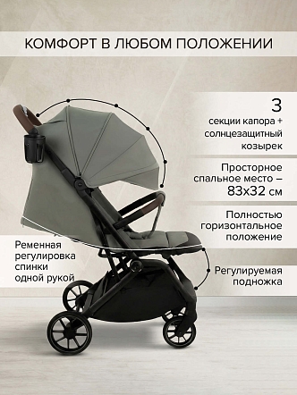 Коляска детская Pituso ICE (прогулочная) IC/001 купить — фото 21