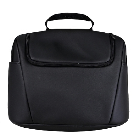 Коляска Pituso 2 в1 Tossa короб+прогулка Кожа/Black TS/25/1