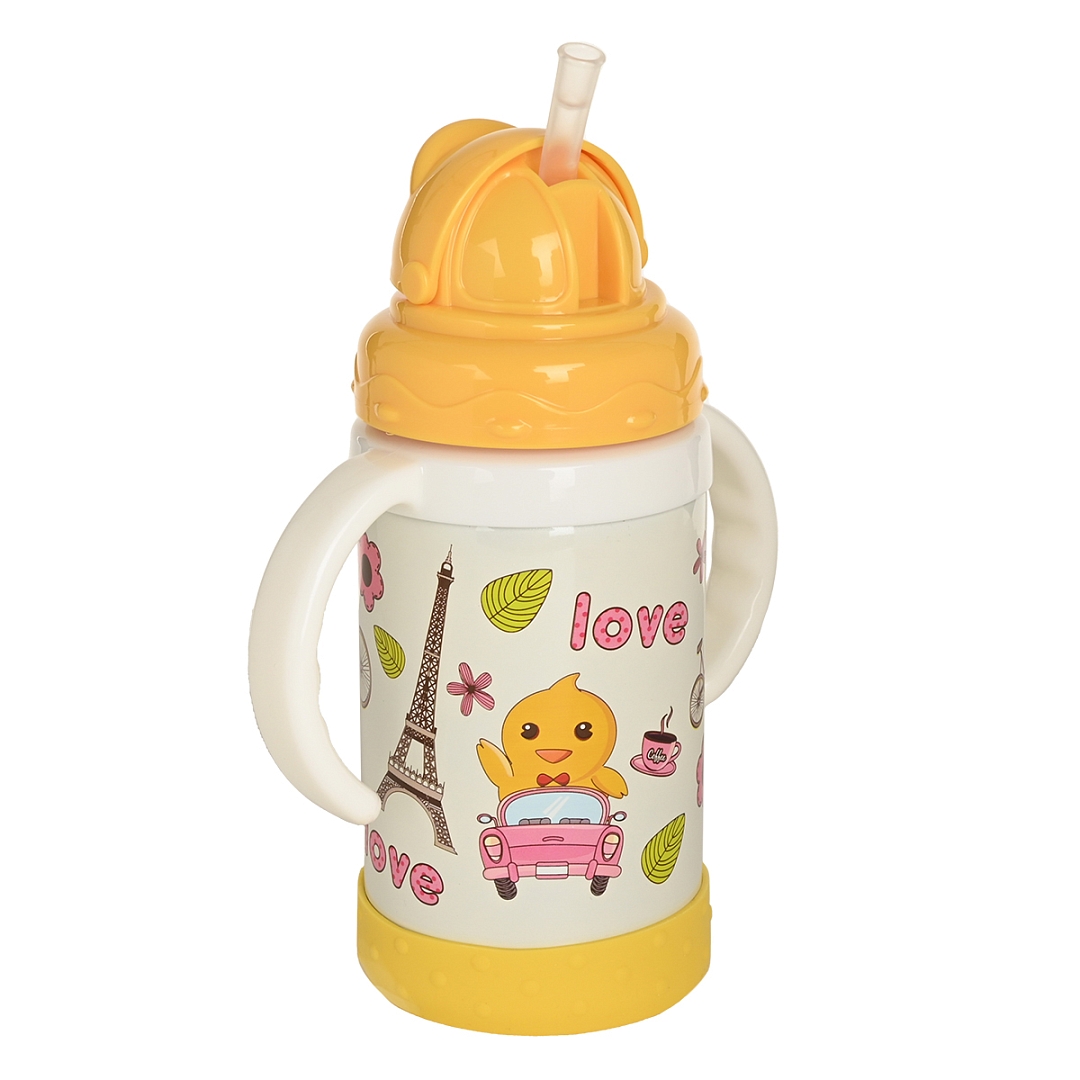 Термопоильник Pituso с трубочкой 280 мл KD9309 купить — фото 4