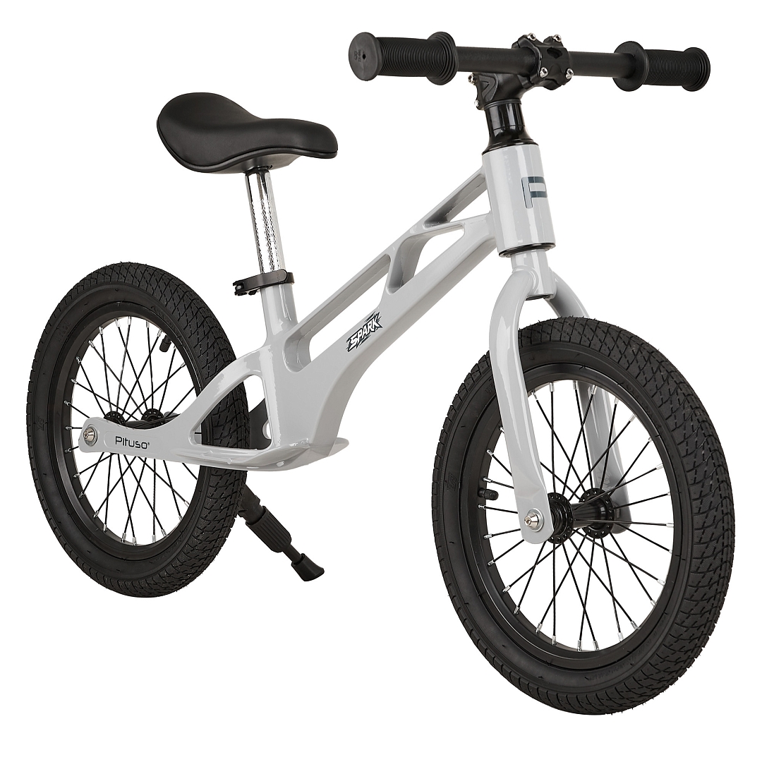 Беговел Pituso Spark,Magnesium,колеса 14",подножка MHJ1716 купить — фото 1