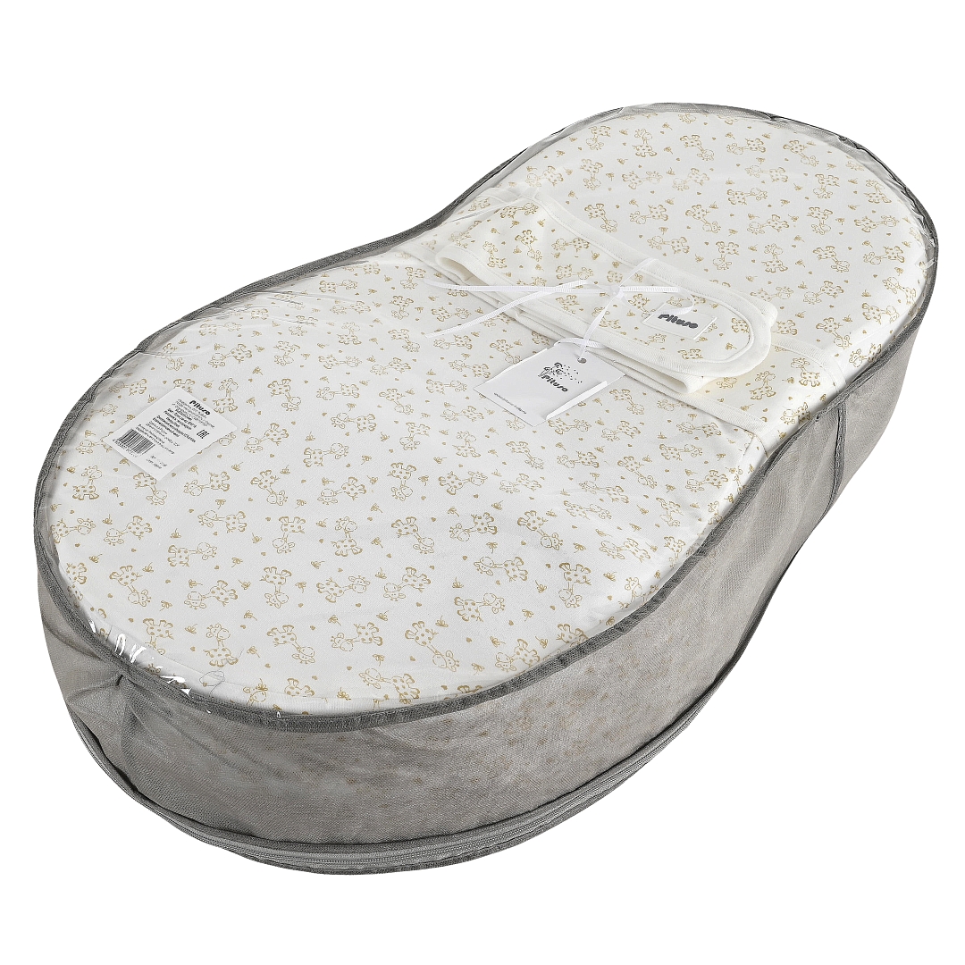 Кокон-матрасик Pituso принт КН3/19 купить — фото 2